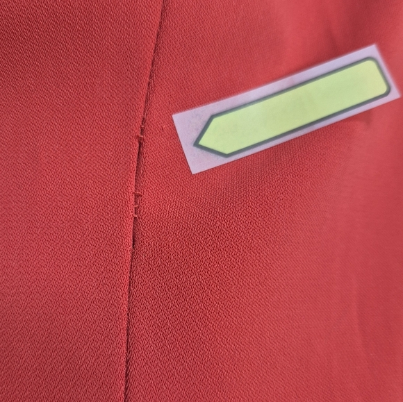 Karen Millen Sleeveless Bodycon Midi Dress w/Crochet Front/Back Inlay - Size 4 - Picture 13 of 13